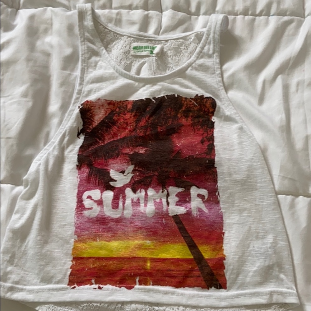 Sunset tank top from Selena Golmez collection